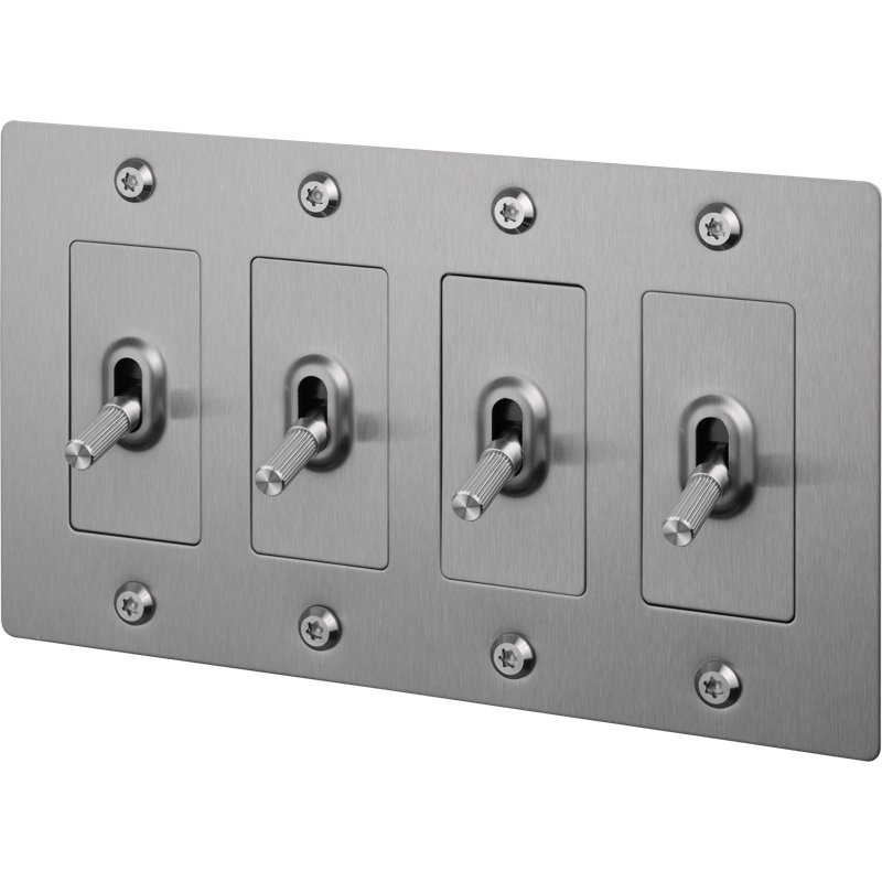 4G Toggle / Linear / Without Logo, Stainless Steel
