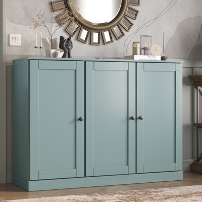 Armoire à chaussures 100% en bois massif avec portes Shaker, tablettes réglables, rangement modulaire pour vestibule, l 48,5 po x H 35,75 po