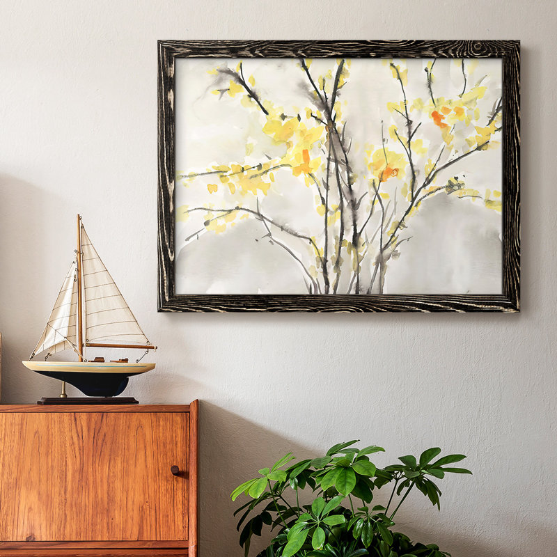 «Blissful Elegance I», reproduction d'art sur toile, H 22 po x l 32 po, Noir