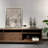 Black walnut solid wood durable TV cabinet-105358824