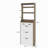 NEW OAK Color Shoe Cabinet  With 3 Doors 2 Drawers With Hanger,Large Space For Storage-1298498421