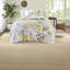 Ensembles de literie multicolores en polyester, conception botanique moderne pour la maison