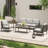 Mariene 4 - Person Patio Conversation Set with Cushions-101250450-101250451