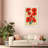 " Modern Red Flower Bouquet " by Oliver Gal-68916796-68916801