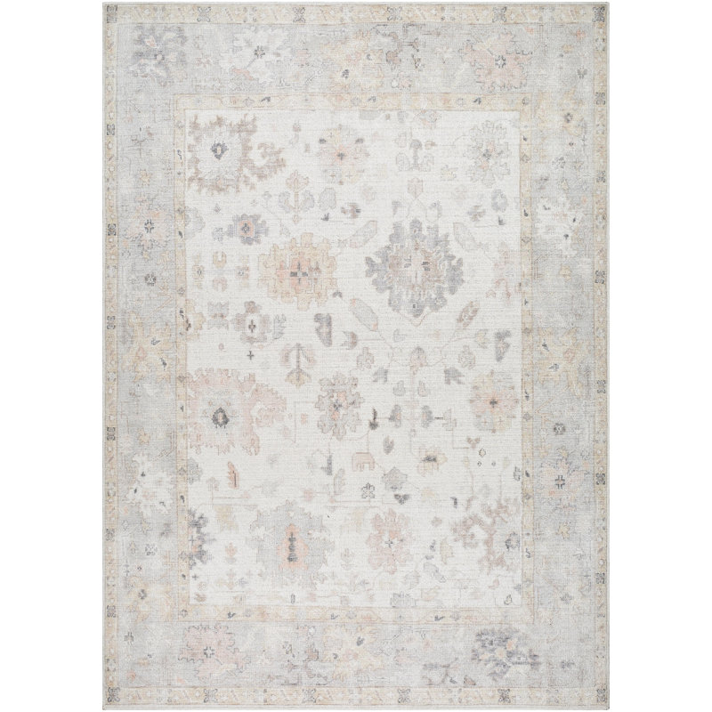 Rixt Oriental Indoor Rug, Rectangle 6'6" x 9'