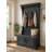 Brandley Hall Tree 37.5'' Wide with Bench and Shoe Storage-1661330023
