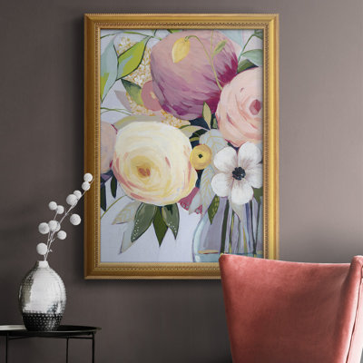 " Georgia Bouquet I " Painting Print