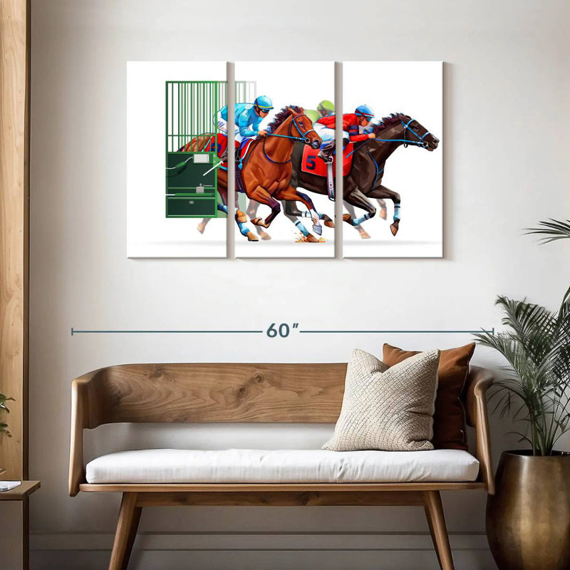 Sireci Derby, 28" H x 45" W