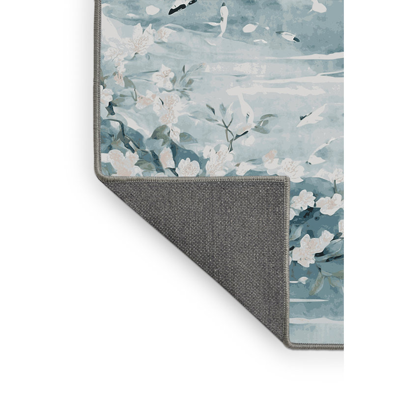Silky Soft Plush Gray Area Rug, Rectangle 5' x 8'