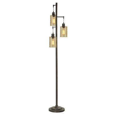72'' Bronze Tree Floor Lamp