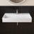 Chloe 32'' Wall Mounted Bathroom Sink Solid Surface Bathroom Vessel Sink