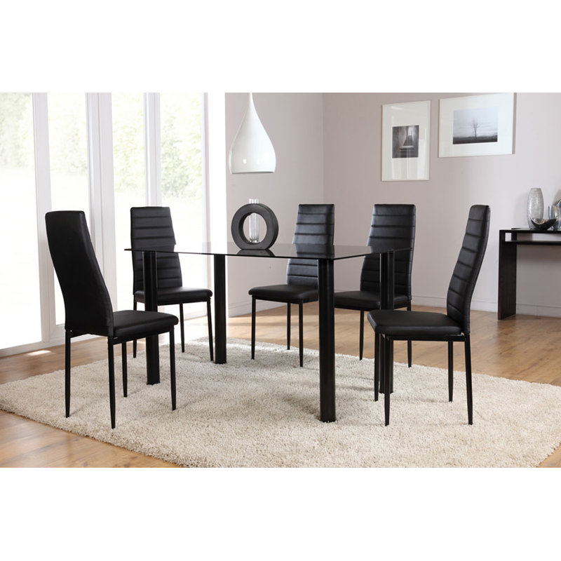 Bethlehem Dining Set, Black