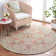 Hollander Floral Hand-Hooked Wool Beige/Green Area Rug