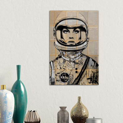 Orbit 1 Piece Wrapped Canvas Wall Art