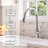 FORIOUS Pull Down Single Handle Kitchen Faucet with Accessories-59881655