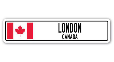 Panneau de signalisation en aluminium London, Canada
