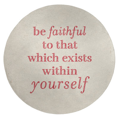 Quotes Chenille Indoor Rug