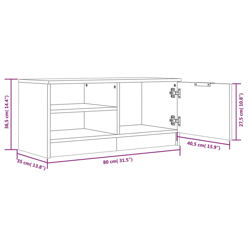 Mortensen Unfinished TV Stand for TVs up to 80, White