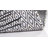 Exley Vintage Leather Hand Woven Leather/Cotton Geometric Rug in Light Gray/Black-1770020827