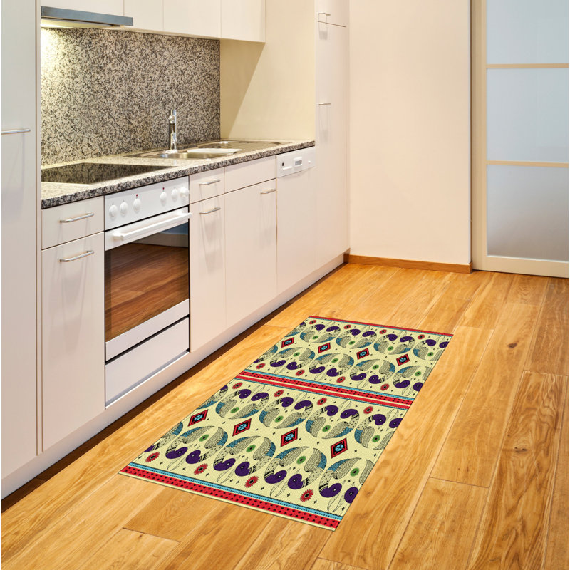 Tribal High Density Long Fiber Poly Threads Decorative Area Rug Carpet, Rectangle 2'7" x 5'