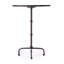 Kealy Outdoor Metal Pedestal Side Table