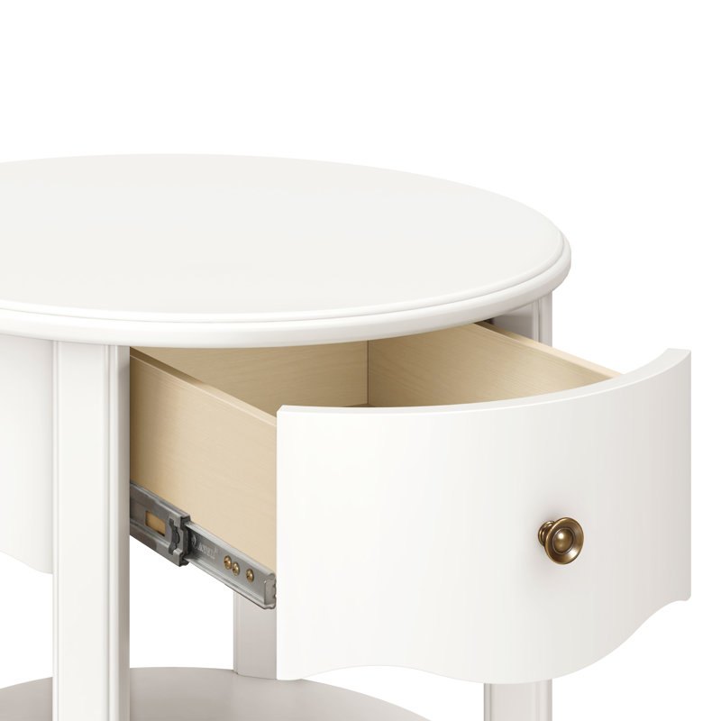 Liberty Assembled Nightstand, Warm White