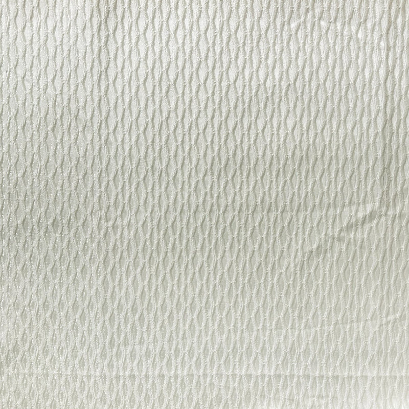 Peyton Fabric | Wavy Striped Textured Jacquard Fabric | Drapery & Curtain Fabric and Upholstery Fabric, Cream