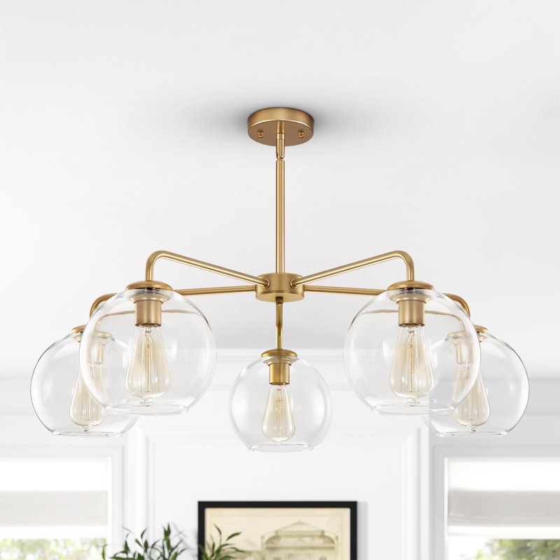 Royelle 5-Light Chandelier, Gold