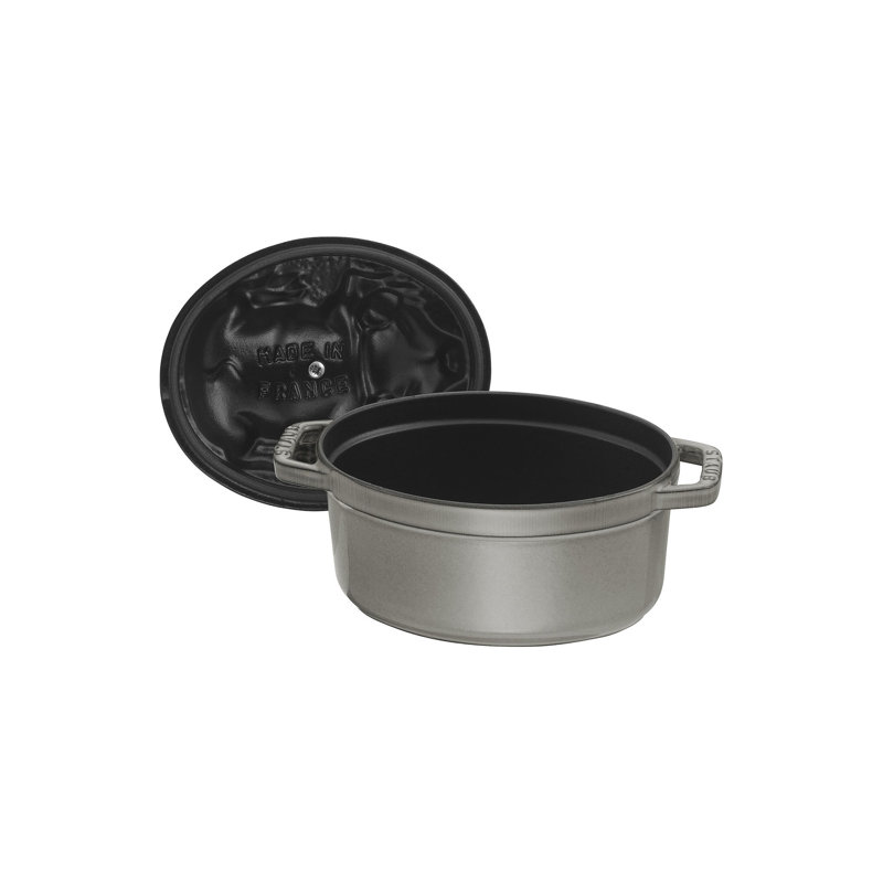 Staub Cast Iron 1.06-qt Pig Cocotte