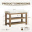 Banc de rangement pour chaussures rembourré Hahnville-1948381859-1953264403