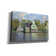 Red Barrel Studio® Houses By The Bank Of The River Zaan On Canvas by ...