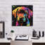  «Woof Labrador Retriever» par Rich Monet, art mural sur toile, 18 po x 18 po-1214755226