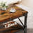 Rectangle Coffee Table, 2 Tier Industrial Coffee Table for Living Room, Wood Thickened Tabletop and Metal Frame, 31.5inch-1359089075