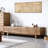 Modern Nut-Brown Solid Wood TV Stands