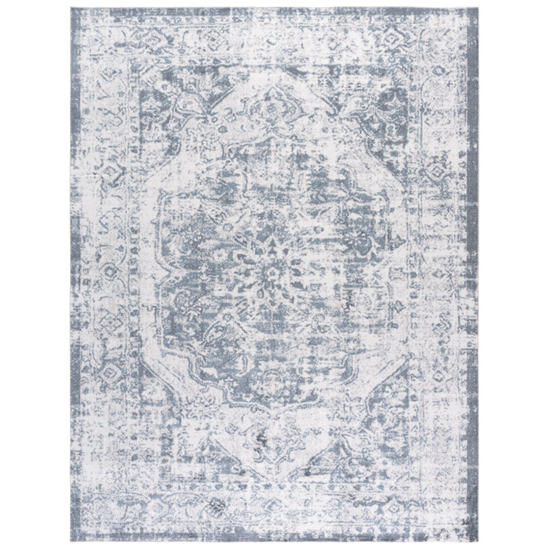 Calsbeck Performance Machine Washable Oriental Rug, Rectangle 8' x 10'