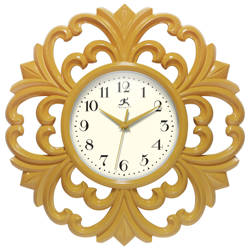 Horloge murale 15,5 po Siebeld, Safran