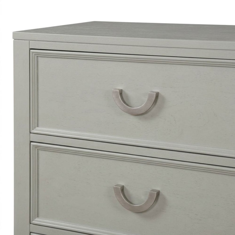 Commode 5 tiroirs Elidi Grey