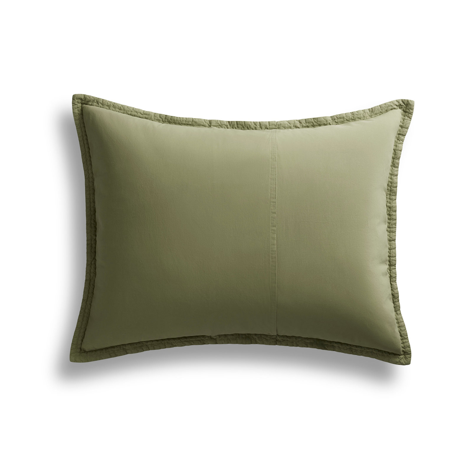 Cascade Cotton Waffle Duvet Cover Set, Queen Duvet Cover + 2 Queen Shams, Loden Green