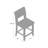 Veda Upholstered Counter and Bar Stool-1669600233-1669600231