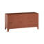 Storage Unit CARDIFF Metal Golden Brown