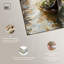Décoration murale en toile Sunlit Canal par Art Remedy, cadre argenté, 30 x 45-654836007-654835997