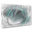 A Teal Rose - Wrapped Canvas-56637123