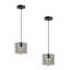 Orlane 2 - Light Black Single Pendant