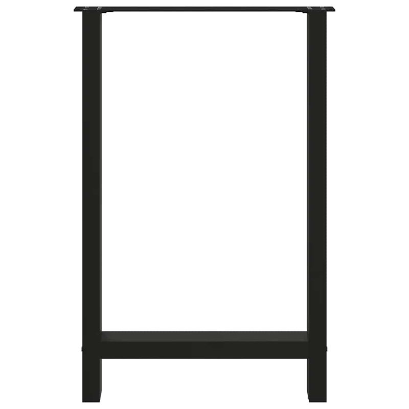 Table Leg, Black, 91cm H x 60cm W