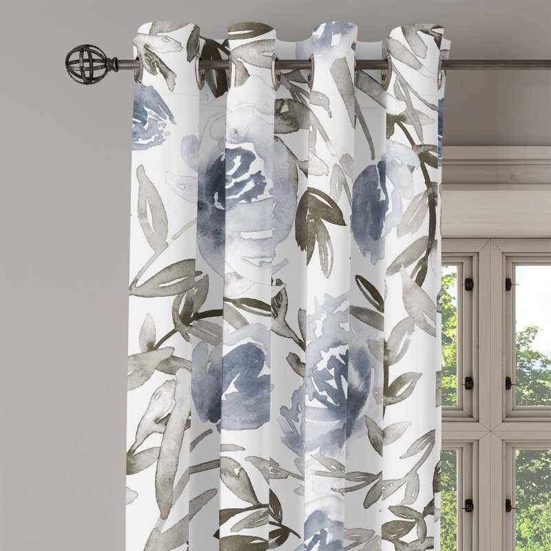 Dyamon Semi Sheer Curtain Pair