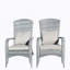 Chaise de patio avec coussins (coussin gris)-1592551545