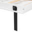 Lit escamotable rotatif avec supports de rangement cachés, lit mural multifonctionnel peu encombrant pour le bureau à domicile et les petites pièces, blanc-49719890