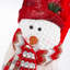 Ensemble de 3 bas de Noël décoratifs bonhomme de neige