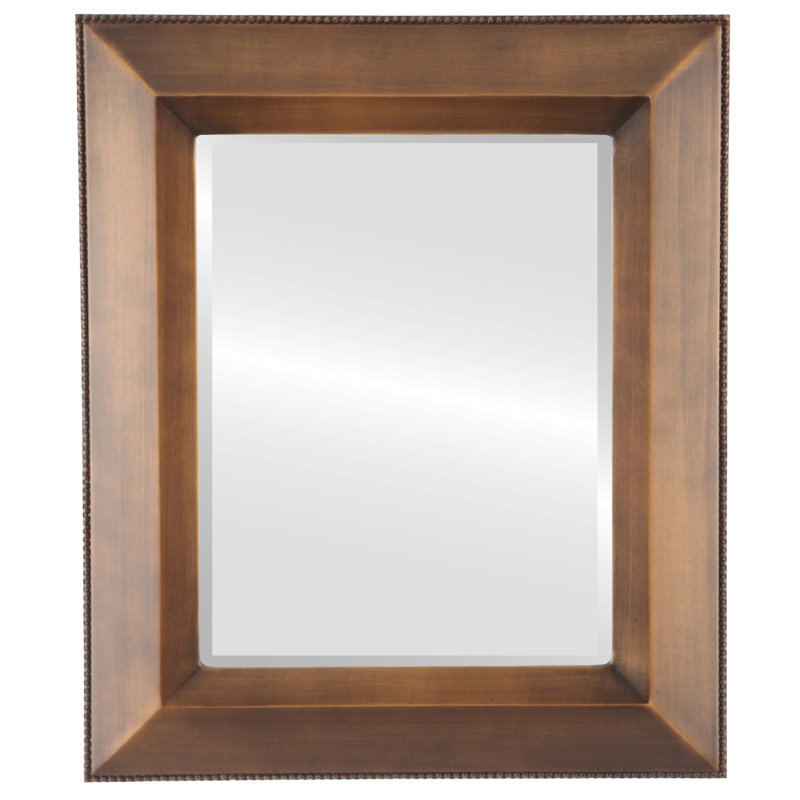 Miroir décoratif en biseau moderne Thierry, 29 po x 23 po