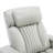 Power Swivel Recliner,Home Theater Seating With Hidden Arm Storage And  LED Light Strip,Cup Holder, Swivel Tray Table,And Cell Phone Holder,Soft Living Room Chair-1640186531